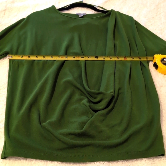 COS Dark Green Oversized Top in Women's size Small - Picture 8 of 10